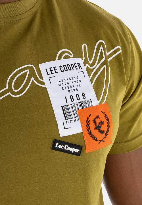 Lee Cooper - Alain Tee -OLIVE