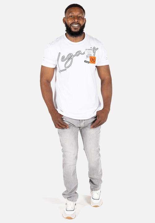 Lee Cooper - Alain Tee - WHITE