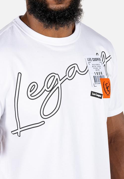 Lee Cooper - Alain Tee - WHITE