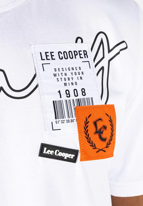 Lee Cooper - Alain Tee - WHITE