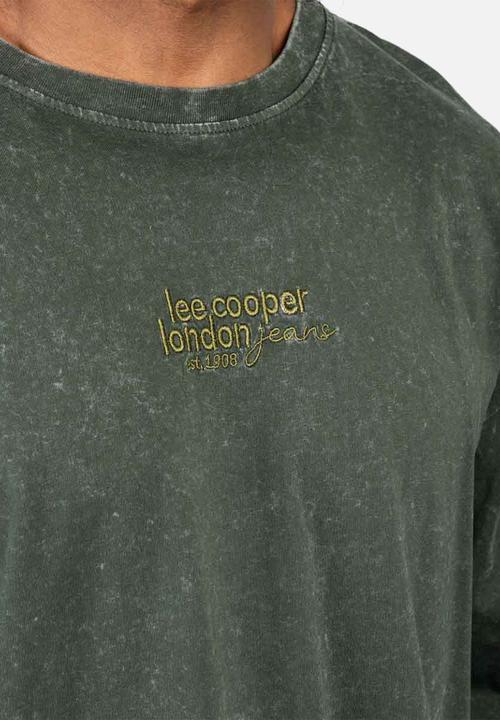 Lee Cooper - Augustin Tee - DK GREEN