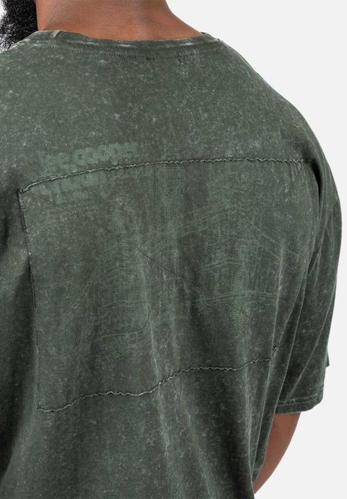 Lee Cooper - Augustin Tee - DK GREEN