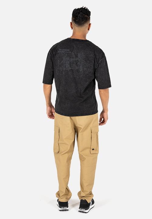 Lee Cooper - T-shirts - Augustin  -BLACK