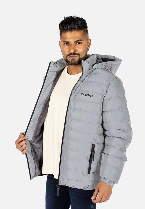 Lee Cooper - Billy Jacket - REFLECTIVE Silver