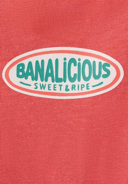 MANGO - T-Shirt Abanana - Bright Red