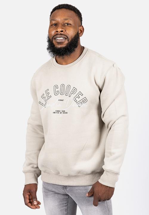 Lee Cooper - MATHIS Sweatshirt - Stone