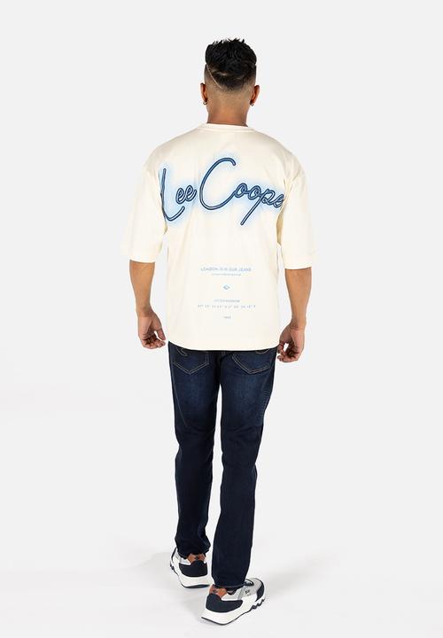 Lee Cooper - T-shirts - Timeo - Beige