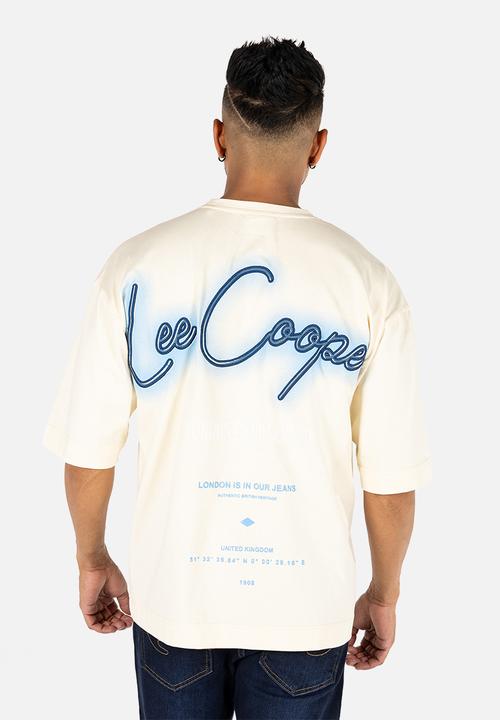 Lee Cooper - T-shirts - Timeo - Beige