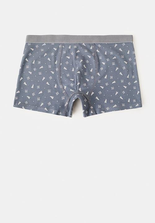 MANGO - BRIEFS VARSITY - DARK GREY