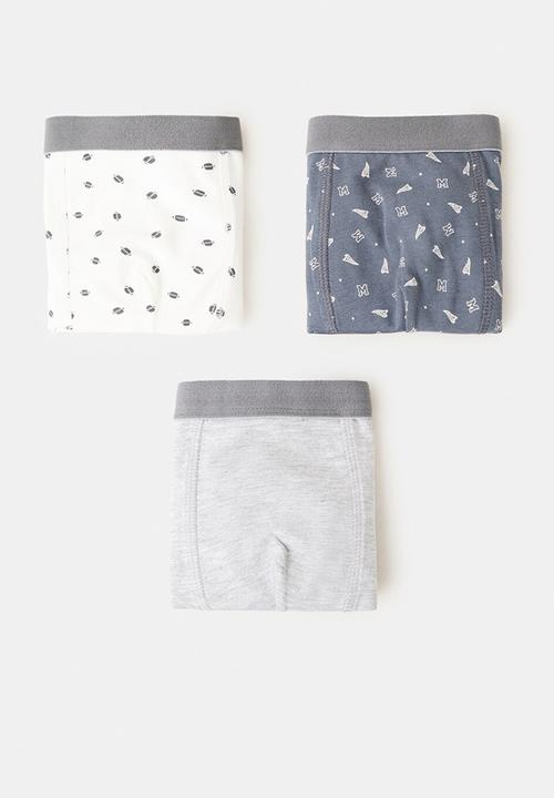MANGO - BRIEFS VARSITY - DARK GREY