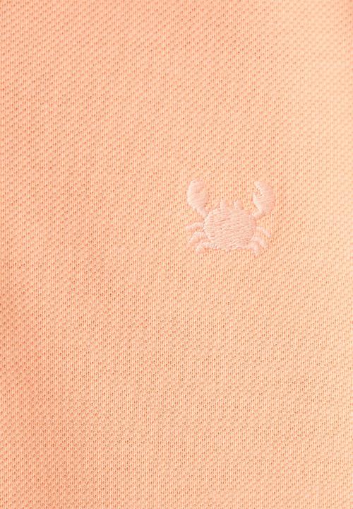 MANGO - Poloshirt Javi - Light/Pastel Orange