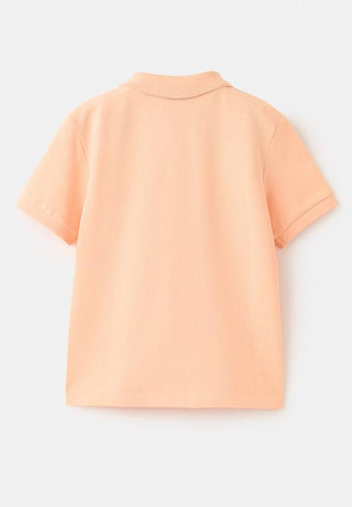MANGO - Poloshirt Javi - Light/Pastel Orange