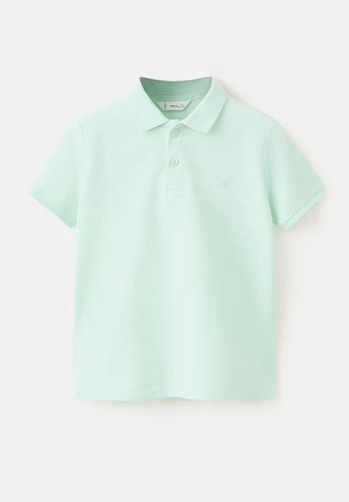 MANGO - Poloshirt JAVI - Light/Pastel Green