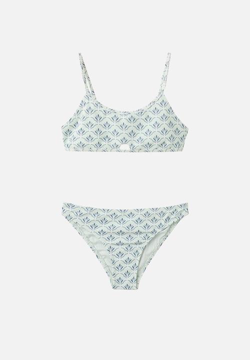 MANGO - BIKINI BEGURKG - TURQUOISE - AQUA