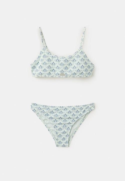 MANGO - BIKINI BEGURKG - TURQUOISE - AQUA