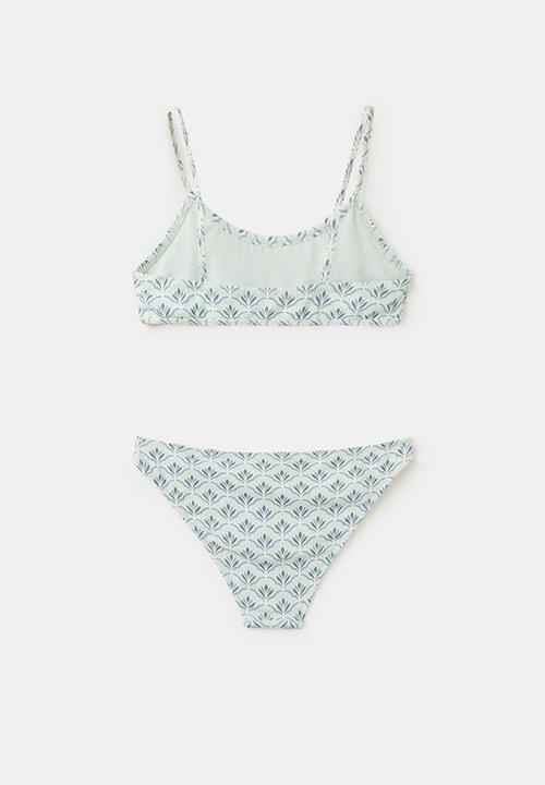 MANGO - BIKINI BEGURKG - TURQUOISE - AQUA