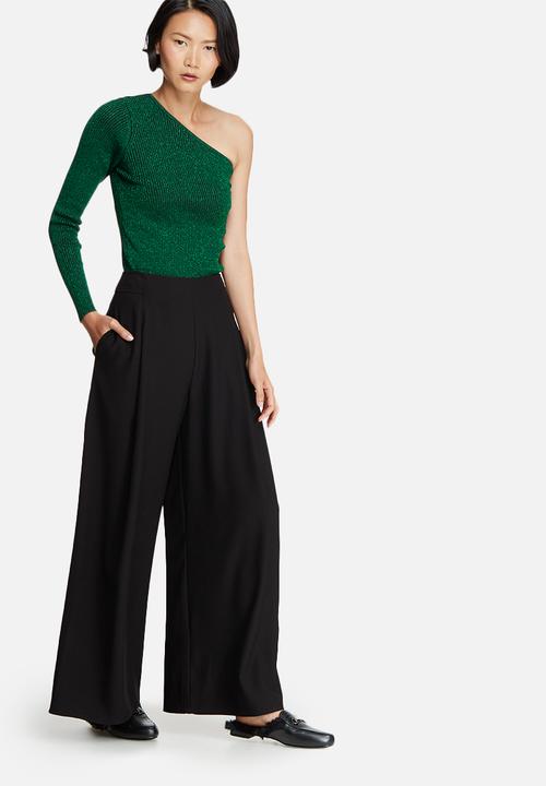 Noisy May - Lurry one-shoulder knit top