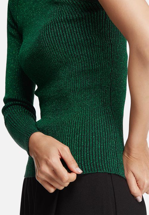 Noisy May - Lurry one-shoulder knit top