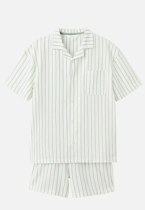 MANGO - Pijama pack freshpi - medium green