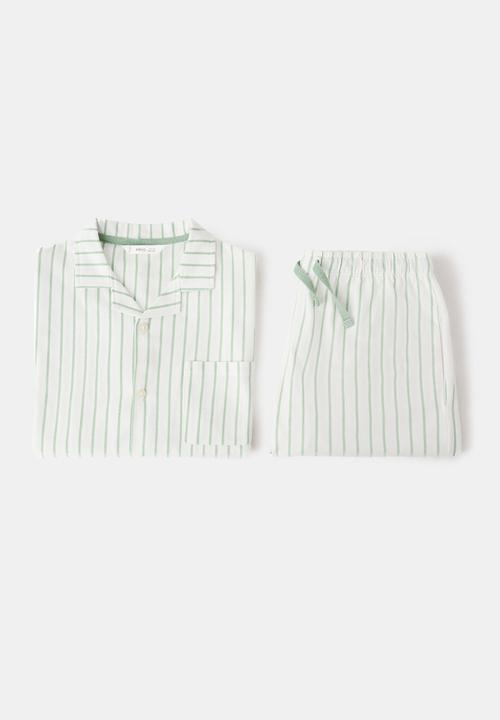 MANGO - Pijama pack freshpi - medium green