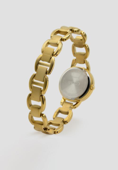 Colmi - VIRE Stainless steel link bracelet Watch CL-7VIRG-9D - Gold