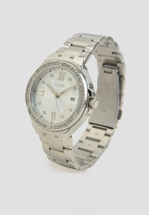 Colmi - LIORA Crystal Bezel Watch CL-8LIOS-D - Silver