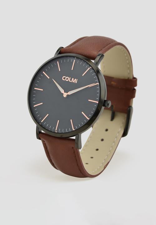 Colmi - ARVO Leather Watch CM-1ARVB-5L - Brown