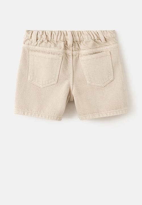 MANGO - Bermudas Shorts  Bali - Light/Pastel Gray