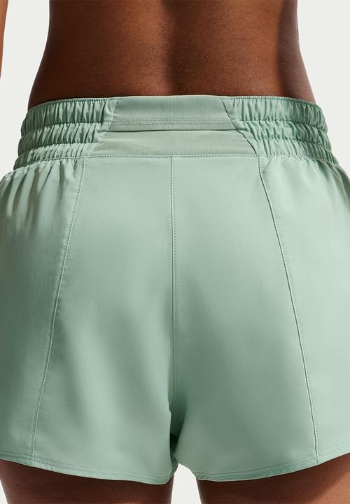Nike - W Nk One Df Mr 3In Br Short - Steam/White