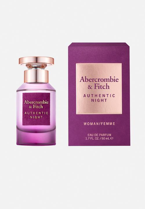 Abercrombie and Fitch - Abercrombie & Fitch Authentic Night Women Edp - 50ml
