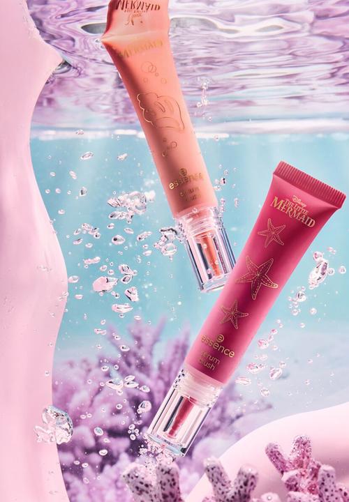 essence - Disney THE LITTLE MERMAID Serum Blush - 02 A Splash Of Freedom