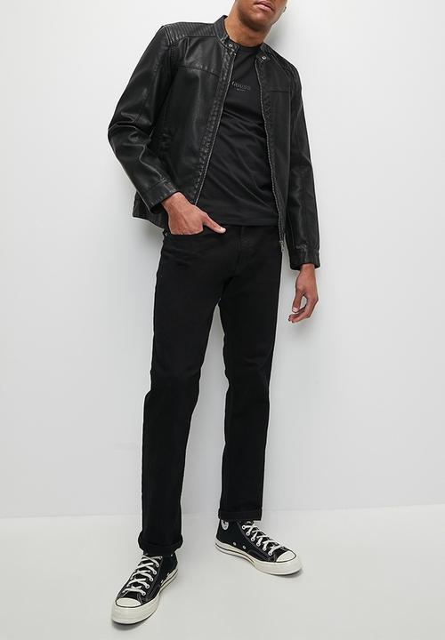 GUESS - Aidy cn short sleeve tee - jet black 
