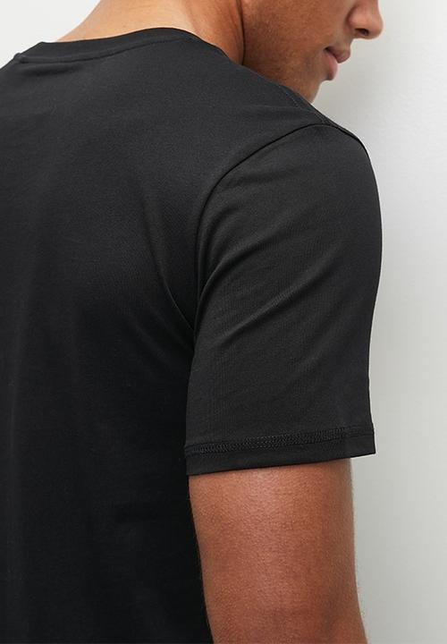 GUESS - Aidy cn short sleeve tee - jet black 