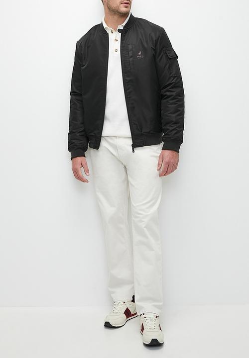 POLO - Mens Pjc Ls Bomber Jacket - Black