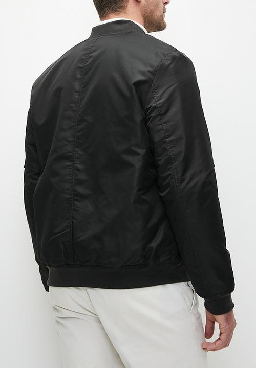 POLO - Mens Pjc Ls Bomber Jacket - Black