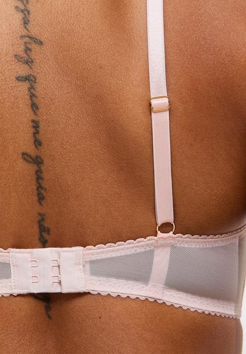New Look - Floral corded emb bo  - 79 pink pattern