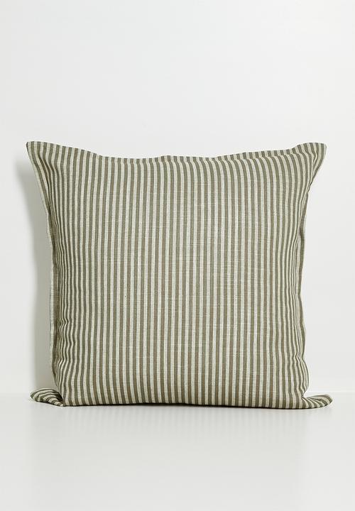 Beige Stripe - Cushion Cover