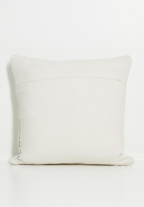 Sixth Floor - Tonga Woven Cushion Cover - Ecru