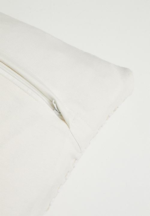 Sixth Floor - Tonga Woven Cushion Cover - Ecru