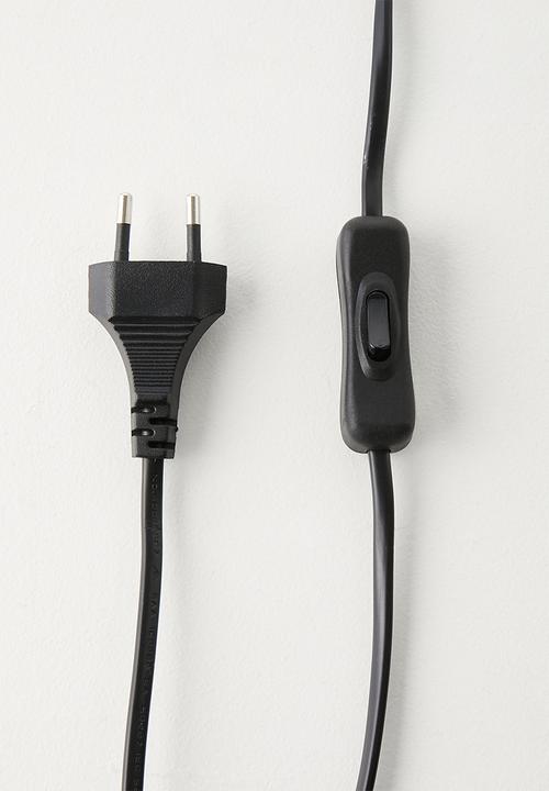Sixth Floor - Eli desk lamp - black & gold