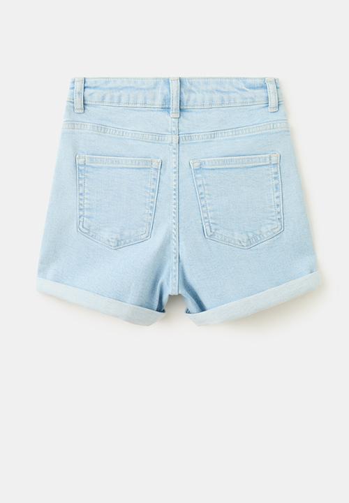 MANGO - Shorts Chip - Open Blue
