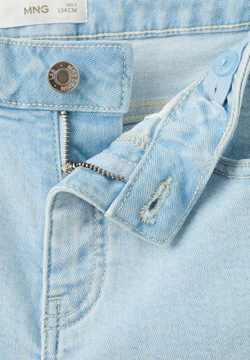 MANGO - Shorts Chip - Open Blue