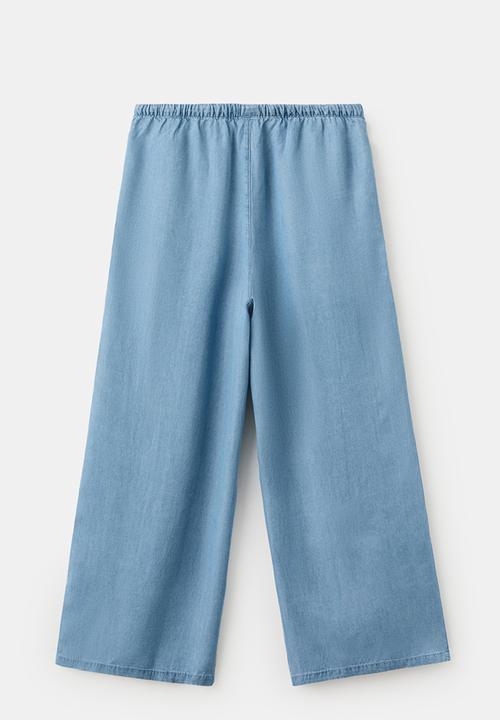 MANGO - Trousers Elsa - medium blue