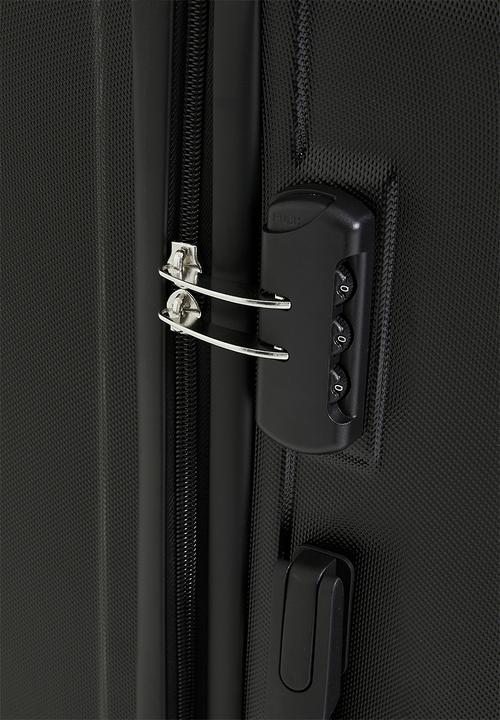 Pop Candy - 3 Piece travel trolley bag - black
