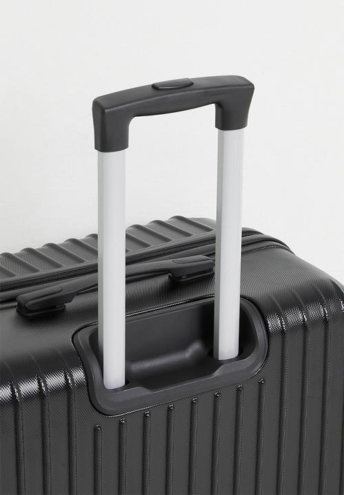 Pop Candy - 3 Piece travel trolley bag - black