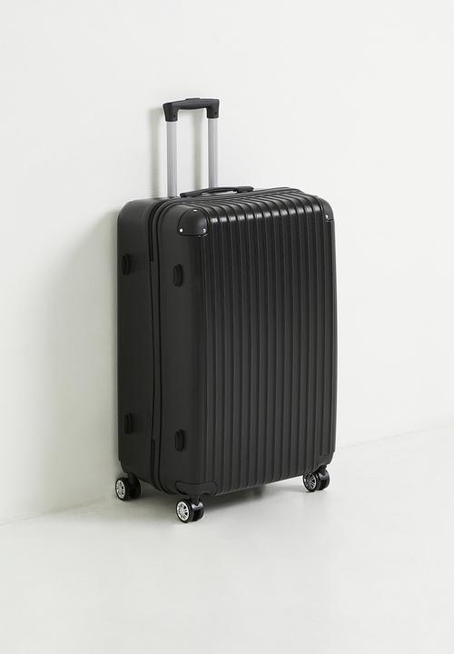 Pop Candy - 3 Piece travel trolley bag - black
