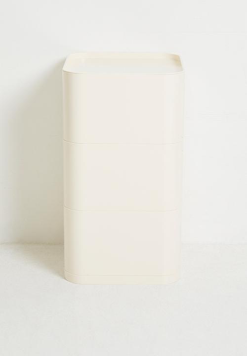 Pop Candy - 3-Tier bedside table - ivory