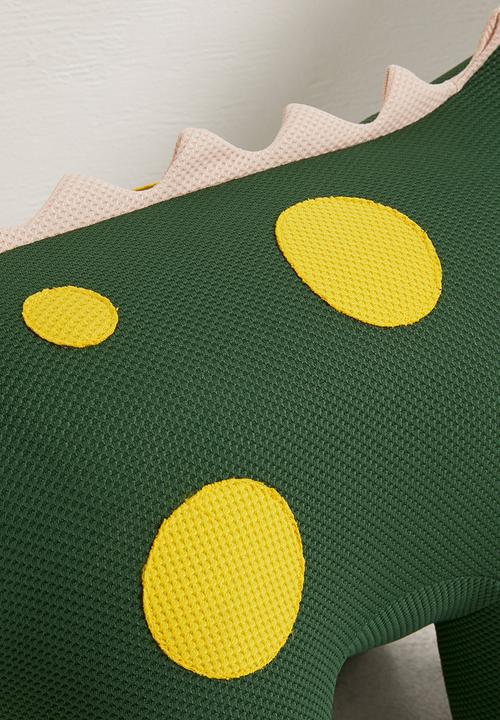 Pop Candy - Dino shaped ottoman - dark green