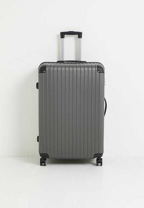Pop Candy - 3 Piece travel trolley bag - grey