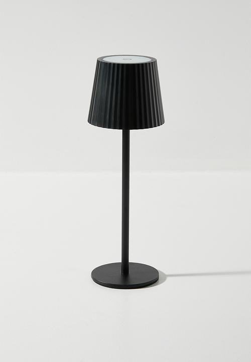 H&S - Bella Table Lamp - Black
